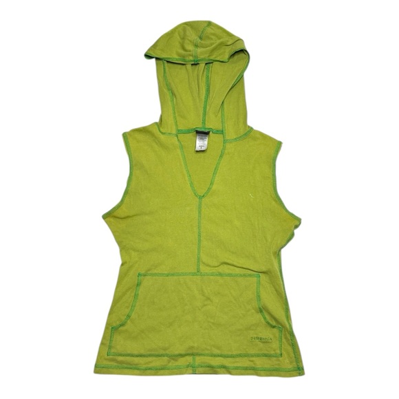Patagonia Tops - Patagonia Y2K Hooded Sleeveless Shirt Women’s Small